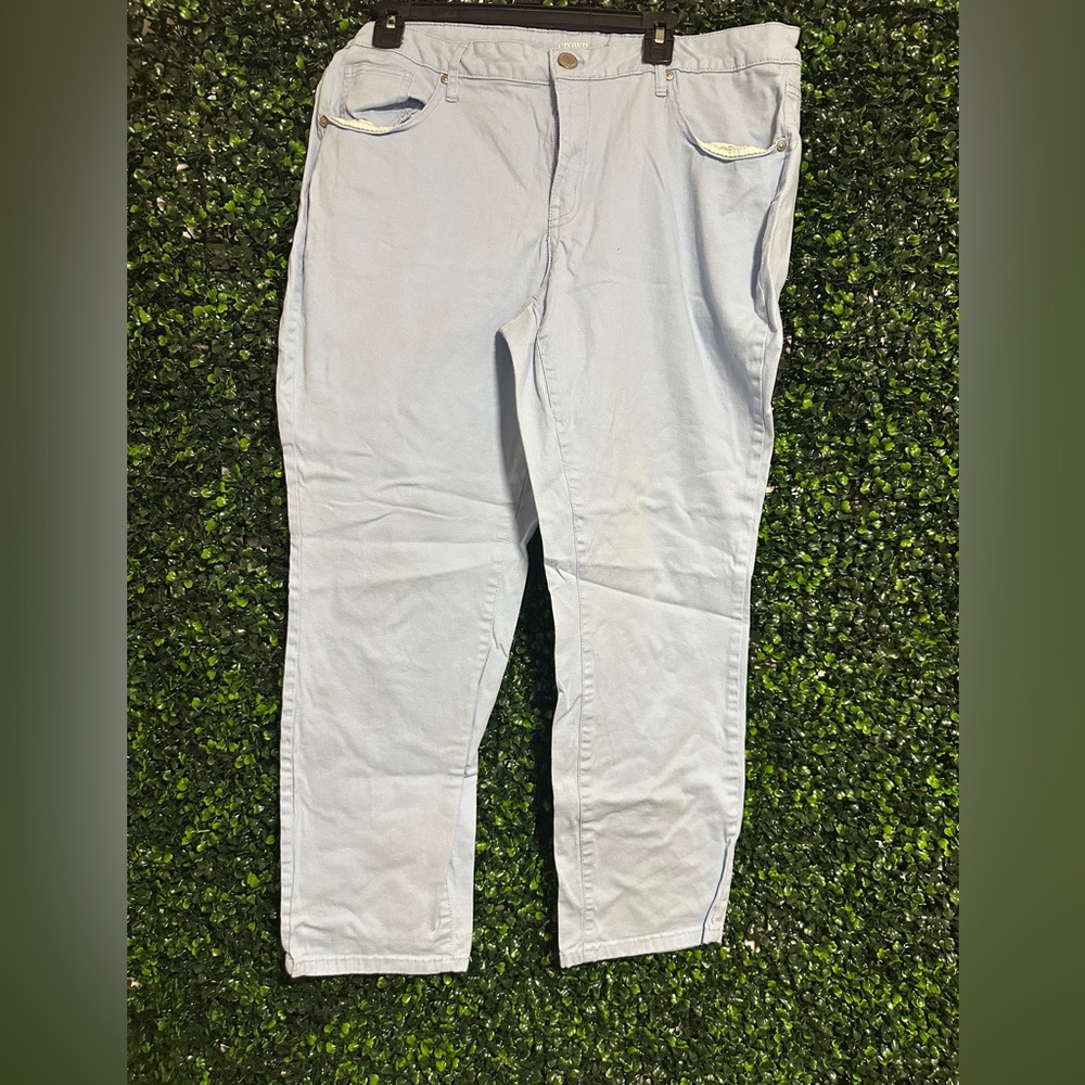 Crown & Ivy Light Blue Chinos